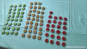 Coleccionismo de cervezas: Bolivia..Tapones Cerveza Corona, ..80 en distintos estados